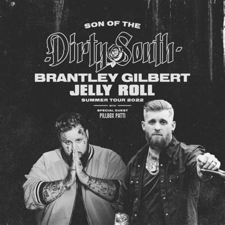 Brantley Gilbert and Jelly Roll Join Forces for the “Sons of the Dirty South” Summer Tour