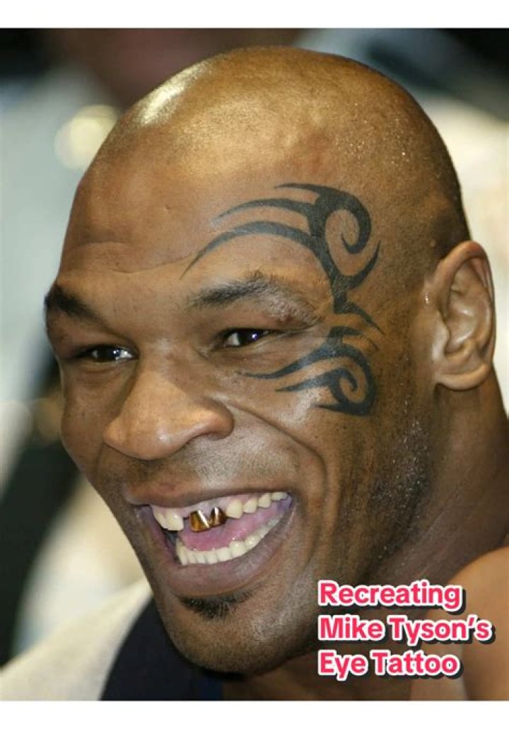 Does Mike Tyson Have Any Tattoos?