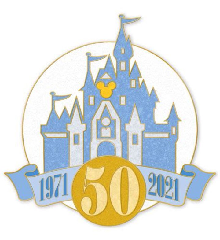 WDW 50th Anniversary Pin | Celebrations Press